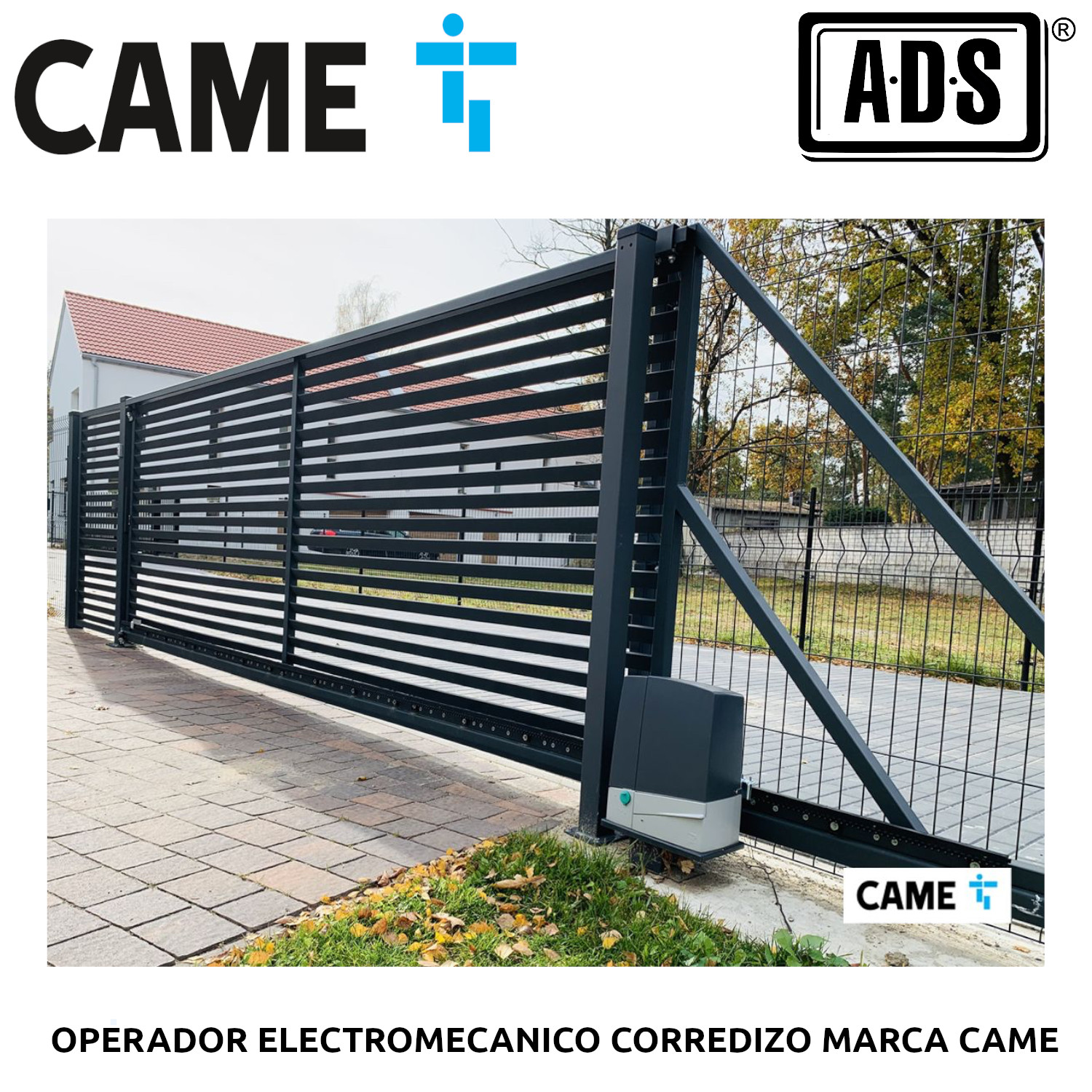 OPERADOR ELECTROMECANICO CORREDIZO MARCA CAME